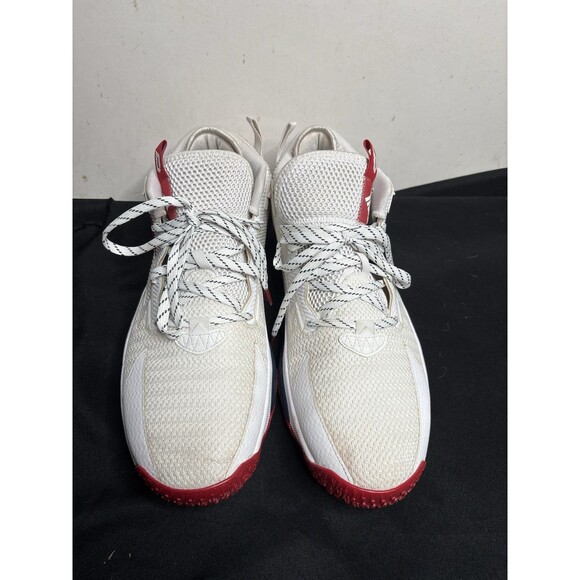 Adidas Dame 8 PE Team USA Olympic White Basketball Shoes Mens Sz 13.5 HR0048 main image 5